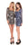 Rachel Allan Homecoming - 4000 Embellished Long Sleeves Cocktail Dress In Black and Blue