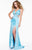 4001 Dress in Turquoise