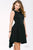 Simple Sleeveless Natural Waistline Dress 40068