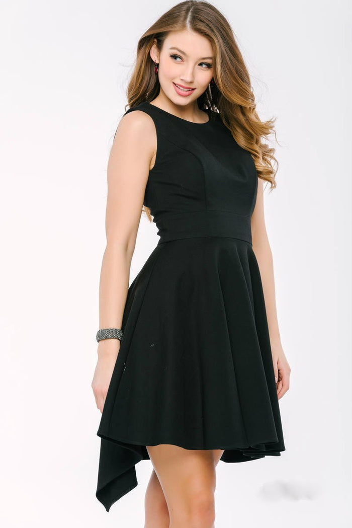 Simple Sleeveless Natural Waistline Dress 40068