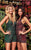 Rachel Allan Homecoming - 4014 Bead Embellished Plunging V-Neck Romper