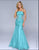 Nina Canacci - 4019 Dress in Teal
