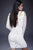 Contemporary Illusion Long Sleeve Dress M341