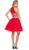 Gem Embellished Halter Two-Piece Cocktail Dress