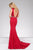Beautiful V Neck Trumpet Long Prom Dress 40309