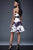 Jovani - Sweetheart Printed Fit and Flare Cocktail Dress M368 In Multi-Color