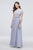 Cachet - 40391 Short Sleeve Sequin-Adorned Lace Long Dress In Purple