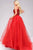 Beaded Halter Neck Tulle Ball Gown 40438