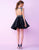 Mac Duggal Homecoming - 40548 Bejeweled Cocktail Dress In Black