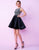 Mac Duggal Homecoming - 40548 Bejeweled Cocktail Dress In Black