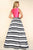 Mac Duggal - Ball Gowns Style 40589H in Pink and Print