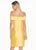 Ashley Lauren - 4066 Off Shoulder Mikado Cocktail Dress in Yellow