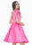 Ashley Lauren - 4072 Bow Adorned Shoulder A-line Dress In Pink