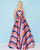 Mac Duggal - 40735H Strapless Striped Mikado Ballgown In Multi-Color