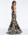 Cassandra Stone - 40814A Two Piece Camo Mermaid Dress In Multi-Color