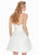 Ashley Lauren - 4082 Bow-Adorned Strapless Sweetheart Satin Dress In White
