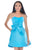 Ashley Lauren - 4082 Bow-Adorned Strapless Sweetheart Satin Dress In Blue