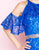 Mac Duggal - 40853N High Halter Lace Cocktail Dress