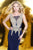 Shail K - Elegant Laced and Jeweled Scoop Neck Polyester Trumpet Gown 4089 in Blue