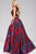 Two Piece Floral Long Dress 40901