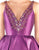 Mac Duggal Ballgowns - 40903H Embellished Plunging Taffeta Ballgown In Purple