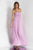 Alexia Designs - 4094 Pleated Sweetheart Chiffon A-line Gown In Purple