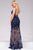 Long Lace Embroidered Prom Dress 40999