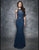 Nina Canacci - Sleeveless Lace Prom Dress 4103 in Green and Blue