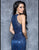 Nina Canacci - Sleeveless Lace Prom Dress 4103 in Green and Blue