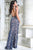 V-neck Long Lace Prom Gown 26533