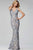 V-neck Long Lace Prom Gown 26533