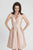 Alexia Designs - 110L Victorian Ruffled Cocktail Dress In Pink