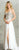 Aspeed - L1168 Beaded Sweetheart Jersey Gown with Slit