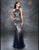 Nina Canacci - 4131 Dress in Blue and White