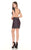 Rachel Allan Homecoming - 4133 Beaded Bateau Sheath Cocktail Dress In Red