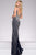Sleeveless Long Fitted Beaded Prom Dress 41348