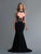 Saboroma - 4137 Lace Appliques Mermaid Dress In Pink