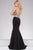 JVN41441 Beaded Bateau Mermaid Dress
