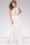 Embellished Long Chiffon Prom Dress 41596