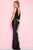 Mac Duggal - Flash Style 4160L in Black and Neutral