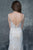 Nina Canacci - 4162 Sleeveless Bateau Illusion Lace Evening Gown In White and Neutral