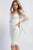41636 Lace V-neck Sheath Dress