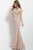 41710 Pearl Accented Sheath Dress