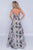 Nina Canacci - 4178 Embellished V-neck A-line Dress