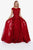 Shail K - 41816 Embellished Jewel Neck A-line Dress With Overskirt