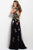 41832 Floral Embroidered A-line Dress