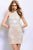 41839 Pearl Ornate Embroidered Dress