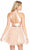 Alyce Paris - 4194 Embellished Two Piece Halter Tulle A-Line Dress In Pink