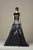 Saiid Kobeisy - RTWSS19-41 Sequined Deep V-neck A-line Gown In Black
