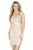 Jolene Collection - 17581 Sequined High Halter Dress In Pink